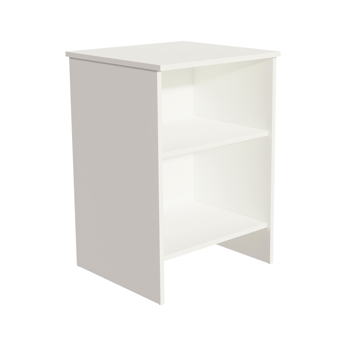 Comptoir d'accueil blanc craie 60 x 52 x 88 cm - Comptoirs One-2