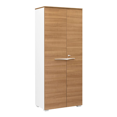 Armoire 2 portes - Bureaux Xenon Merisier italien