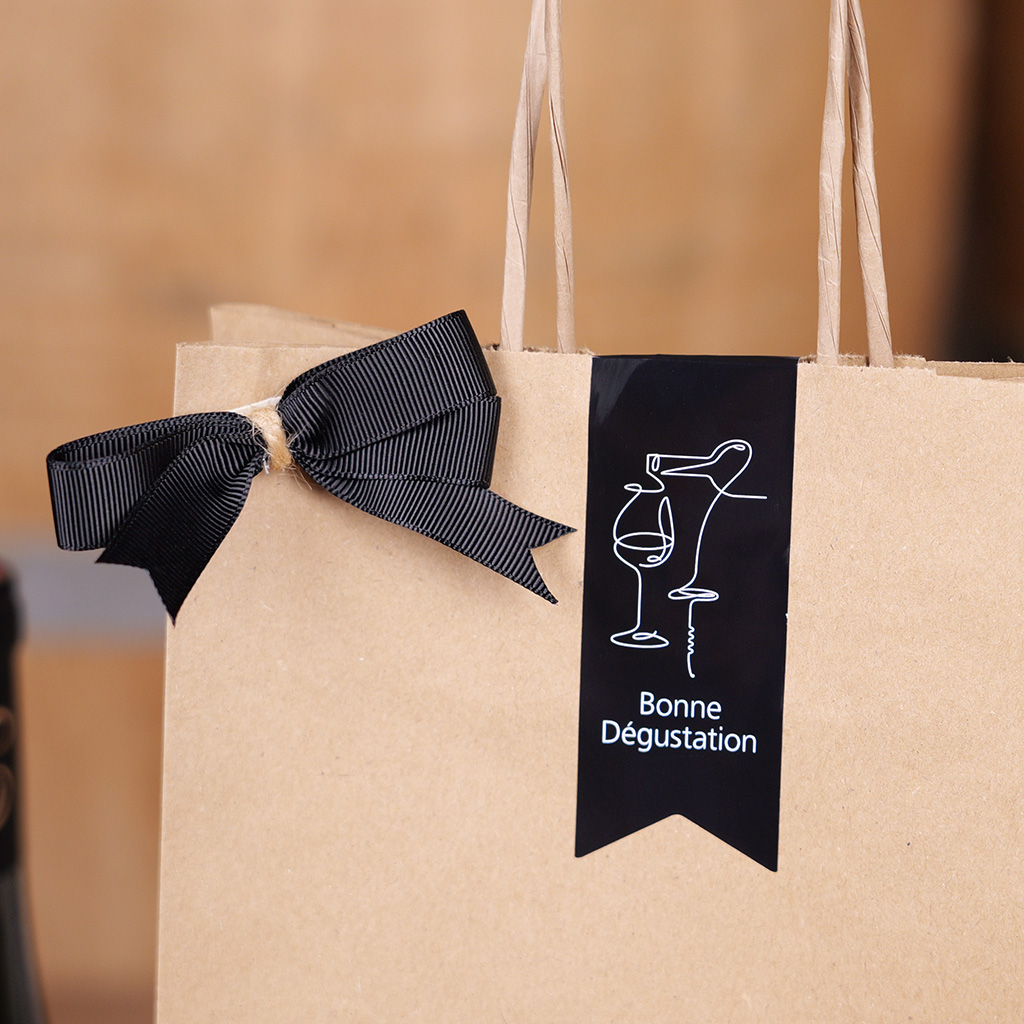 Ruban gros grain noir 15 mm x 20 m coton - Rubans tissu, Cordons-1