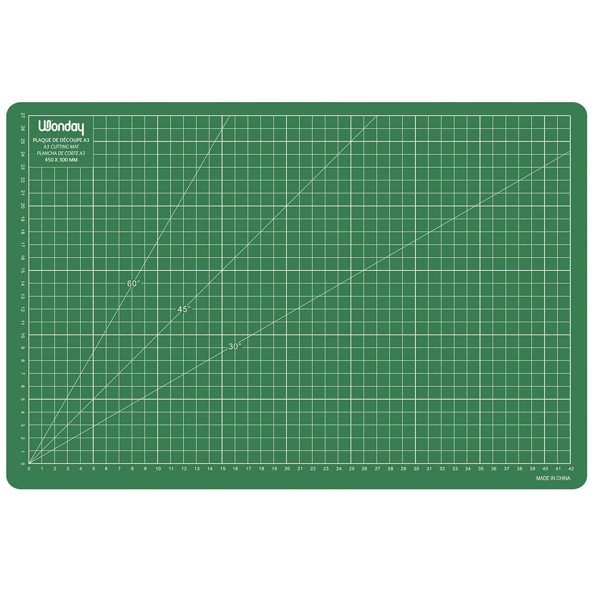 Plaque de découpe quadrillée - Plaques de découpe