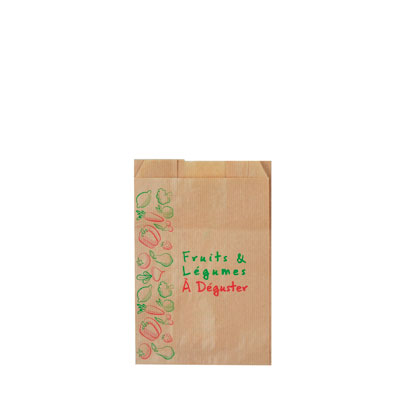 Sacs kraft fruits et légumes - Sacs fruits et légumes