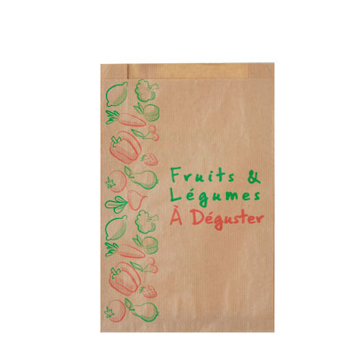 Sacs kraft fruits et légumes - Sacs fruits et légumes