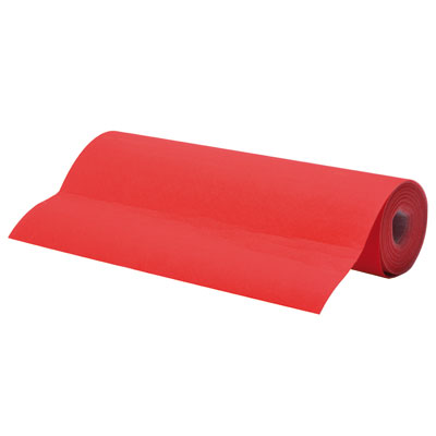 Bâche jupe cache palette intissé, rouge, 60 cm x 20 m - Habillages tête de gondole-1