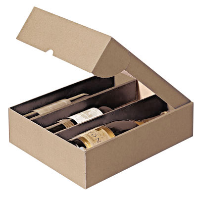 Boîtages 3 bouteilles carton - Coffrets pour bouteilles de vin, Boîtes pour bouteilles de vin