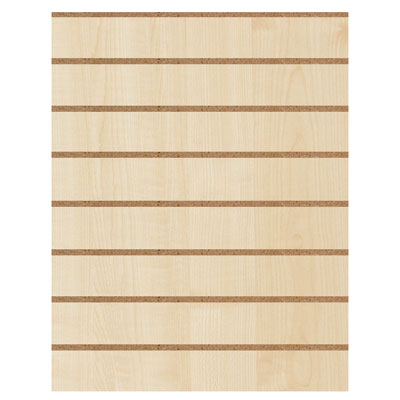 Panneau rainuré Érable, entraxe 15 cm - Ligne Memphis