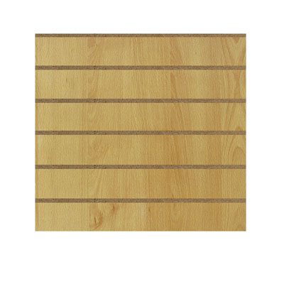 Panneau rainuré Hêtre Naturel, entraxe 15 cm - Fond décor bois Ligne Store