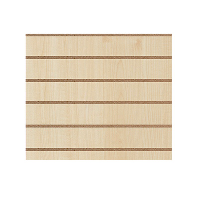 Panneau rainuré Érable, entraxe 15 cm - Fonds rainurés Ligne Store