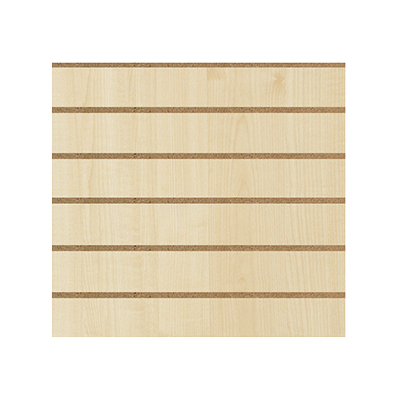 Panneau rainuré Érable, entraxe 15 cm - Fonds rainurés Ligne Store-1