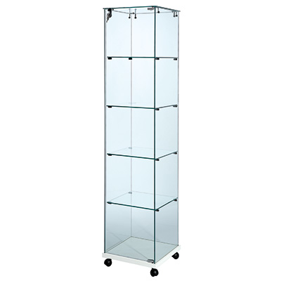 Vitrine  - Vitrines tablettes fixes