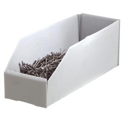 Bac à bec 4,30L PP gris clair 18 x 28 x 10,5 cm - Lot de 10 - Bacs à bec