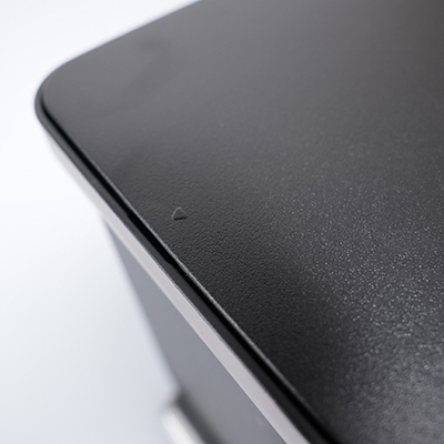 Poubelle à pédale HANA noire 45 L L 37 x P 30,8 x H 65 cm - Poubelles professionnelles-3