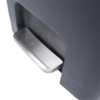 Poubelle à pédale HANA noire 45 L L 37 x P 30,8 x H 65 cm - Poubelles professionnelles-6