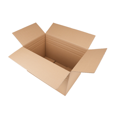 Caisse américaine carton, carton double cannelure 60x40x30/40cm, paquet de 10 - Caisses américaines cartons-4