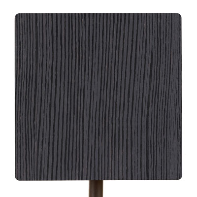 Plateau de table rectangulaire Compact wengé lusaka 110 x 70 cm, fixation universelle - Tables-3