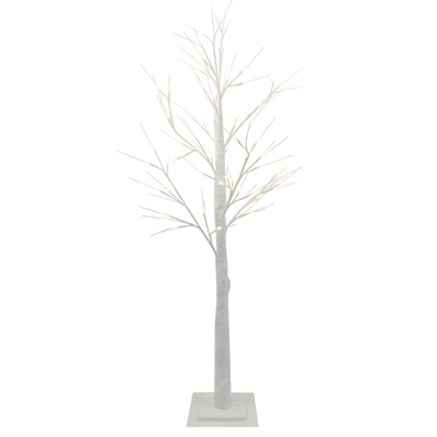 Arbre enneigé lumineux 120 leds - Décors lumineux
