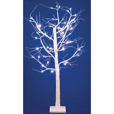 Arbre lumineux 120 leds pailleté - Décors lumineux