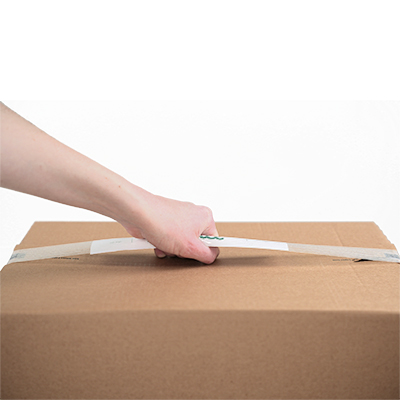 Poignée adhésive Hercule 615 x 37 mm - Caisses américaines cartons