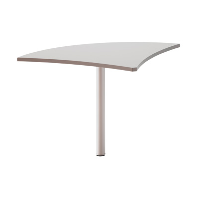 Angle de liaison à 90° pour bureau droit hêtre ambré Jazz+ - Bureaux Jazz