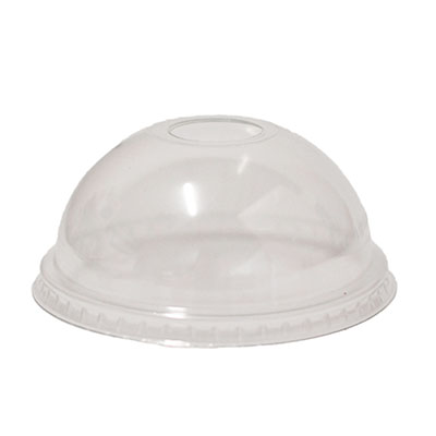 Couvercle bombé avec trou - Gobelets et verres jetables