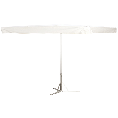 Parasol professionnel de marché - Parasol forain - Blanc - 300 x 250 cm - Parasols de marché, Parasols forain-1