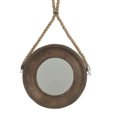 Miroir vintage à suspendre - Décors marins