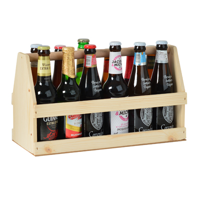 Boîtages bois pour bières hautes et larges - Contenants à bouteilles-1