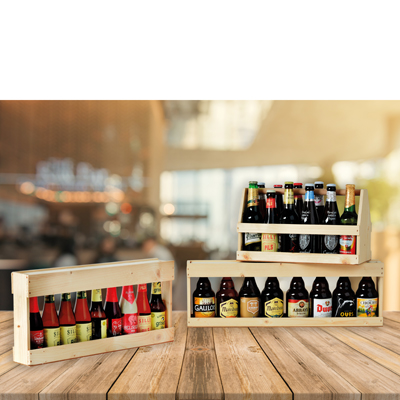 Boîtages bois pour bières hautes et larges - Meubles et présentoirs cavistes-4