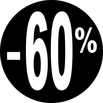 Gommettes adhésives -60% - Black Friday