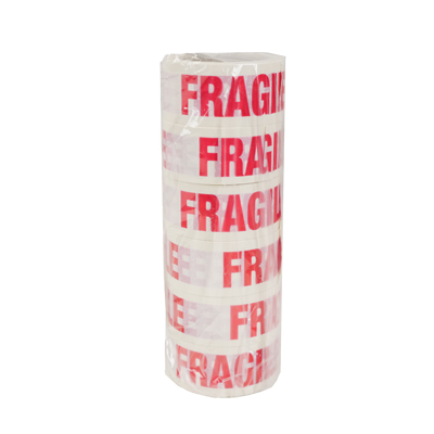 Adhésifs PVC imprimés FRAGILE - Marquage d'expédition-1