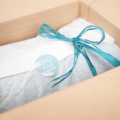 Étiquettes cadeaux adhésives Plaisir d'offrir - Étiquettes cadeaux adhésives-1