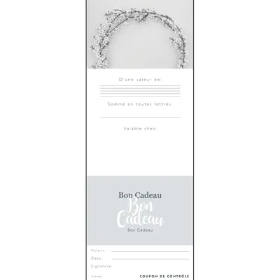 Bon cadeau Couronne à fleurs - Bons cadeaux-2