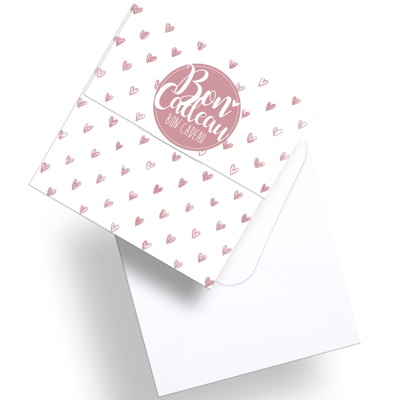 Bon cadeau Coeurs - Chèques cadeaux