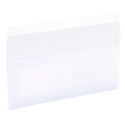 Enveloppes à fenêtre fermeture autocollante - Enveloppes blanches-3