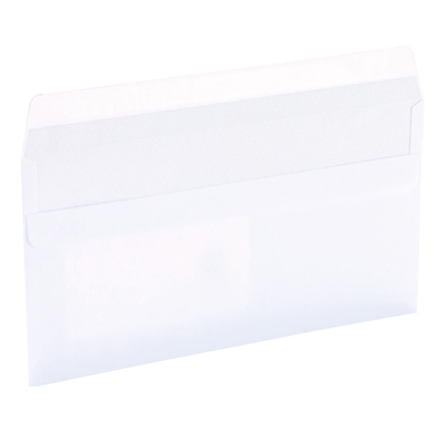 Enveloppe blanche DL 110 x 220 mm 80g avec fenêtre La Couronne - Paquet de 500 - Enveloppes blanches-3