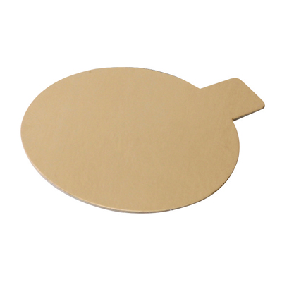 Rond pâtissier avec languette Or/Noir ø8cm – Paquet de 250 - Semelles à gâteaux