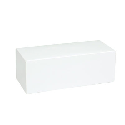 Boîte à bûche de Noël blanche 35 x 11 x H 10 cm 290 g/m² – Paquet de 25 - Boîtes à bûches