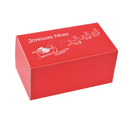 Boîtes à bûche de Noël