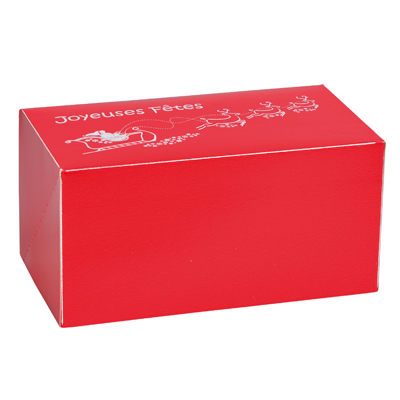 Boîtes à bûche de Noël