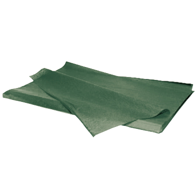 Papier de soie vert bouteille 14g/m² 50 x 75 cm, 240 feuilles - Papiers de soie
