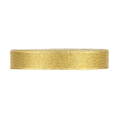 Ruban doré tissu Nastro Goldever Gold 25 mm x 112 m, paquet de 5 - Rubans tissu, Cordons