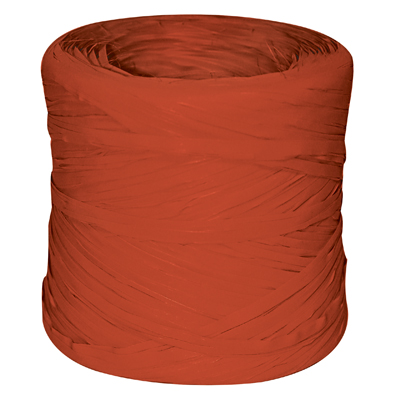 Raphia synthétique terracotta 200m - Raphias
