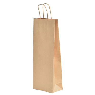 Sacs kraft 1 bouteille - Sacs pour bouteilles de vin