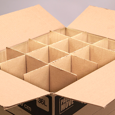 Croisillons carton pour bouteilles ou verres - Cartons-1