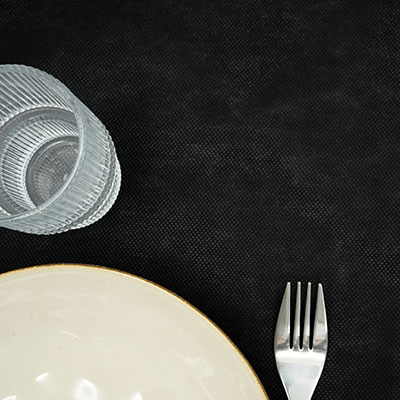 Nappe spunbond noire non tissée indéchirable - Rouleau de 1,20 x 20 m - Nappes en papier-5