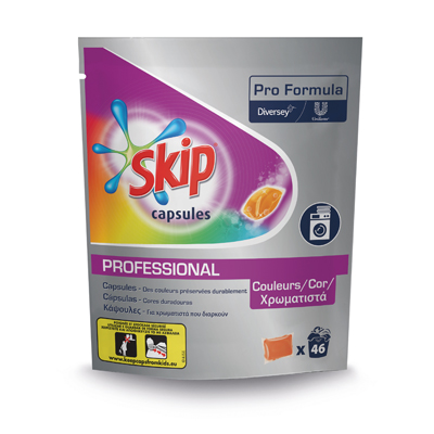 Lessive SKIP Professionnal - couleurs - Lessives