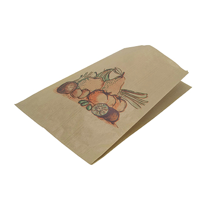Sacs kraft fruits et légumes - Sachets kraft alimentaires-1