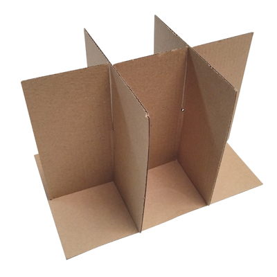 Sac kraft pour 6 bouteilles de bière 25 à 33 cl 15 + 15 x 26 cm, paquet de 10 - Mètres de bières, Emballages pour bouteilles de bières-1