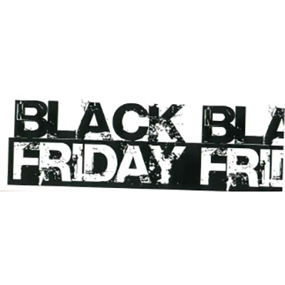 Banderole BLACK FRIDAY ART - Habillages tête de gondole