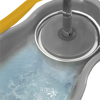 Système de serpillère centrifugeuse espresso 360° - Lavage sols-1