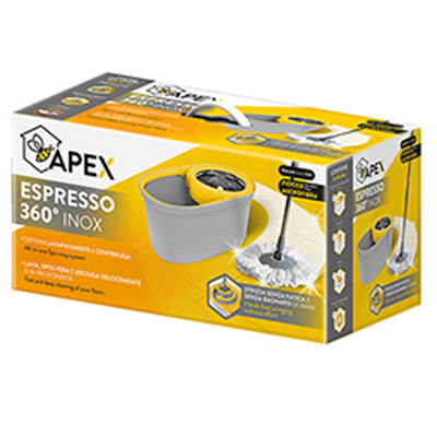 Système de serpillère centrifugeuse espresso 360° - Lavage sols-4